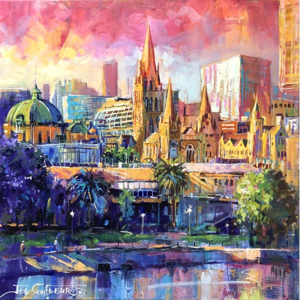 Evening in Melbourne 
