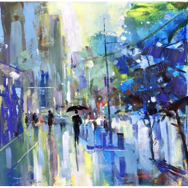 Abstract Cityscape