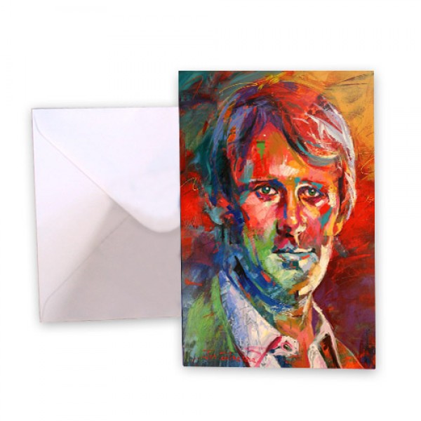 Dr Who 5 Peter Davison Greeting Card