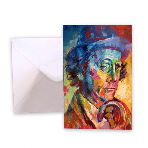 Dr Who 7 Sylvester McCoy Greeting Card