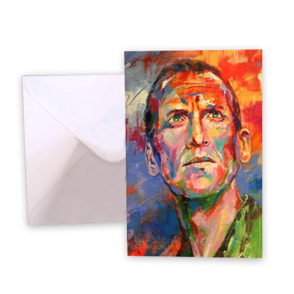 Dr Who 9 Christopher Eccleston Greeting Card